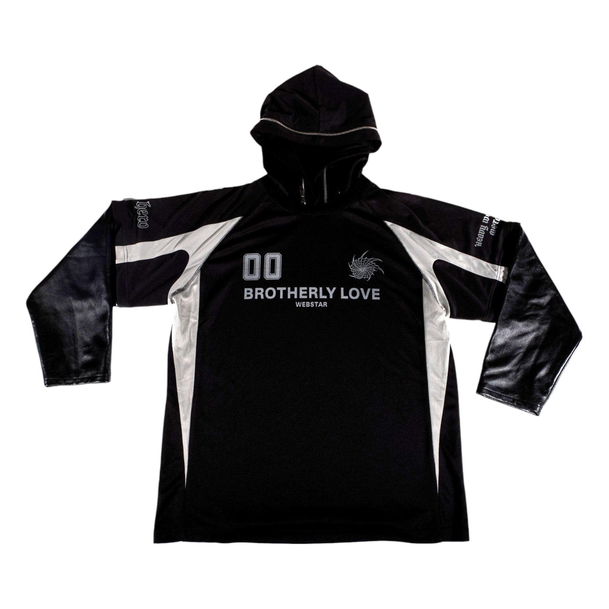 BL WEBSTORM JERSEY WITH LEATHER SLEEVES