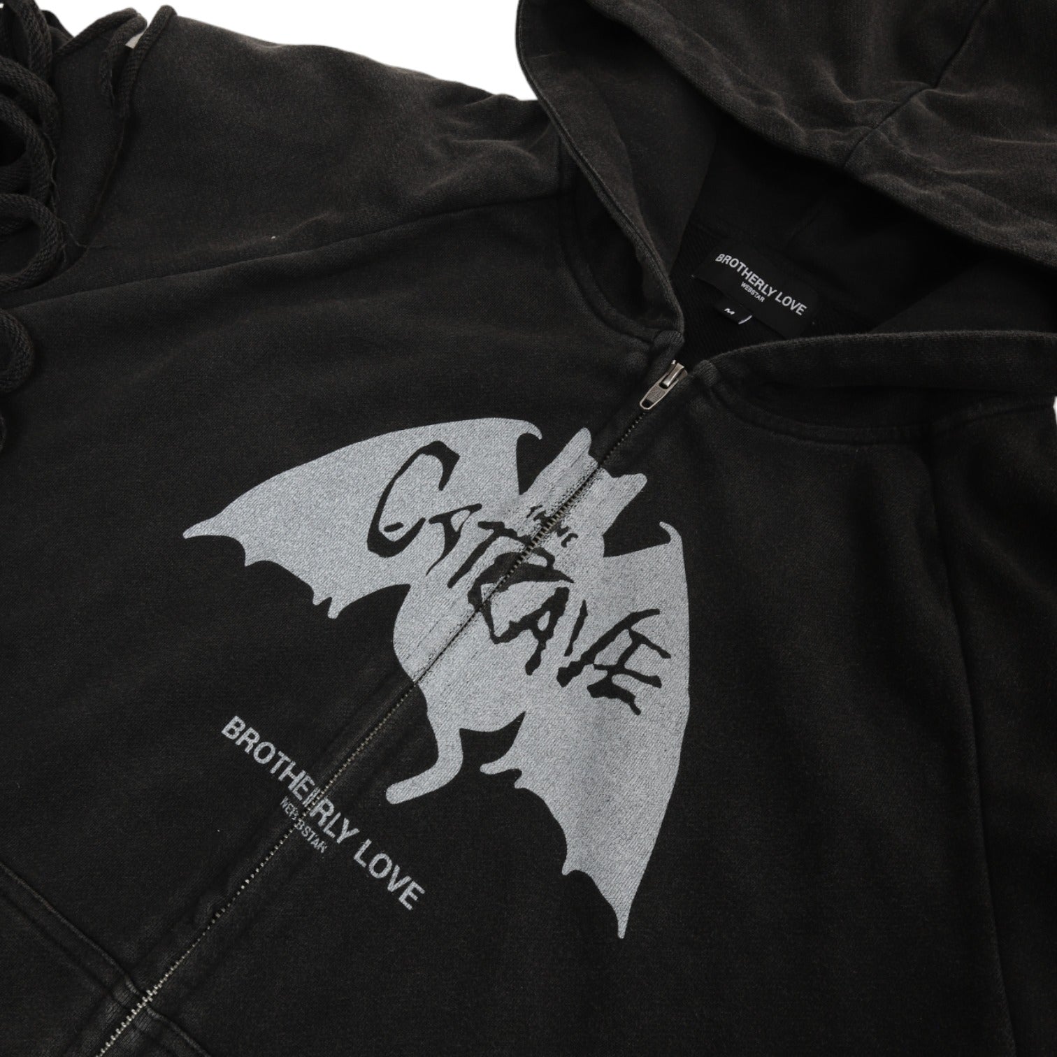 BL CATCAVE SLASHED ZIPUP