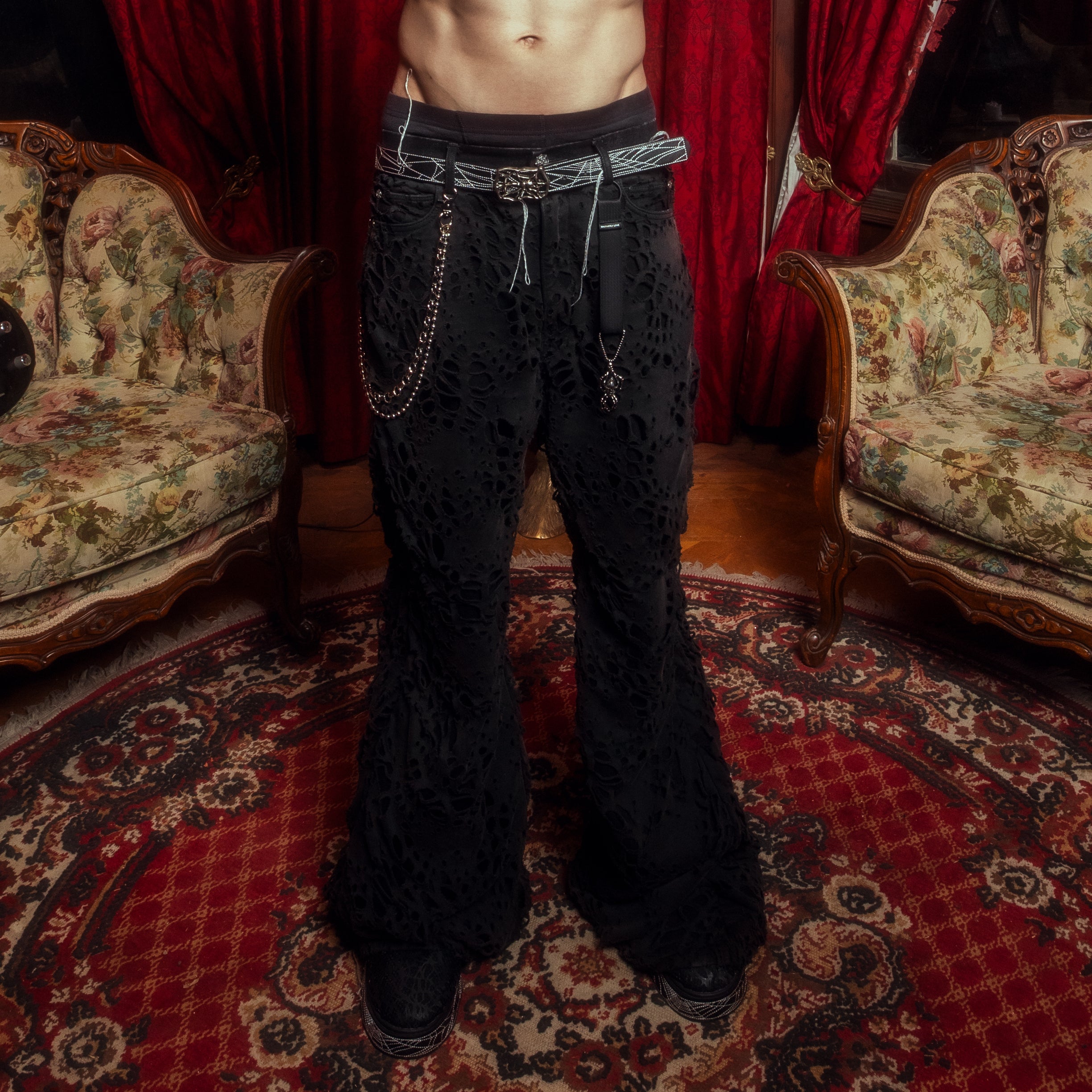 BL METALWEB BOOTCUT DENIM