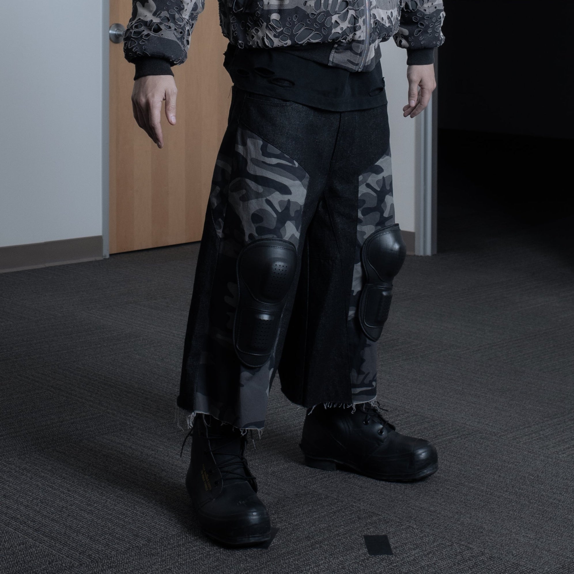 BL MUDCAMO 3/4TH CAPRI PADDED DENIM