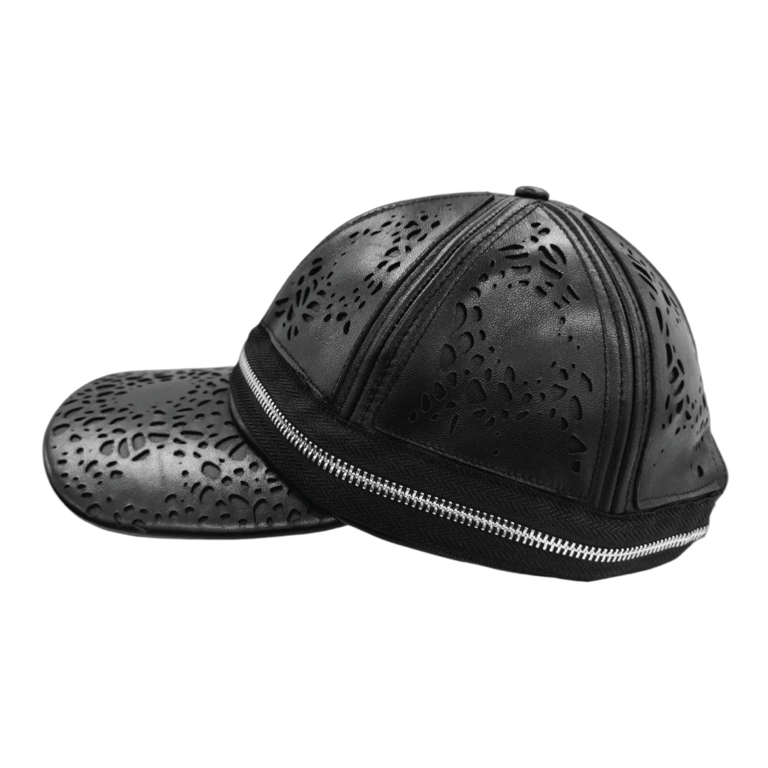 BL BURNEDWEB LEATHER 360° ZIPPER CAP
