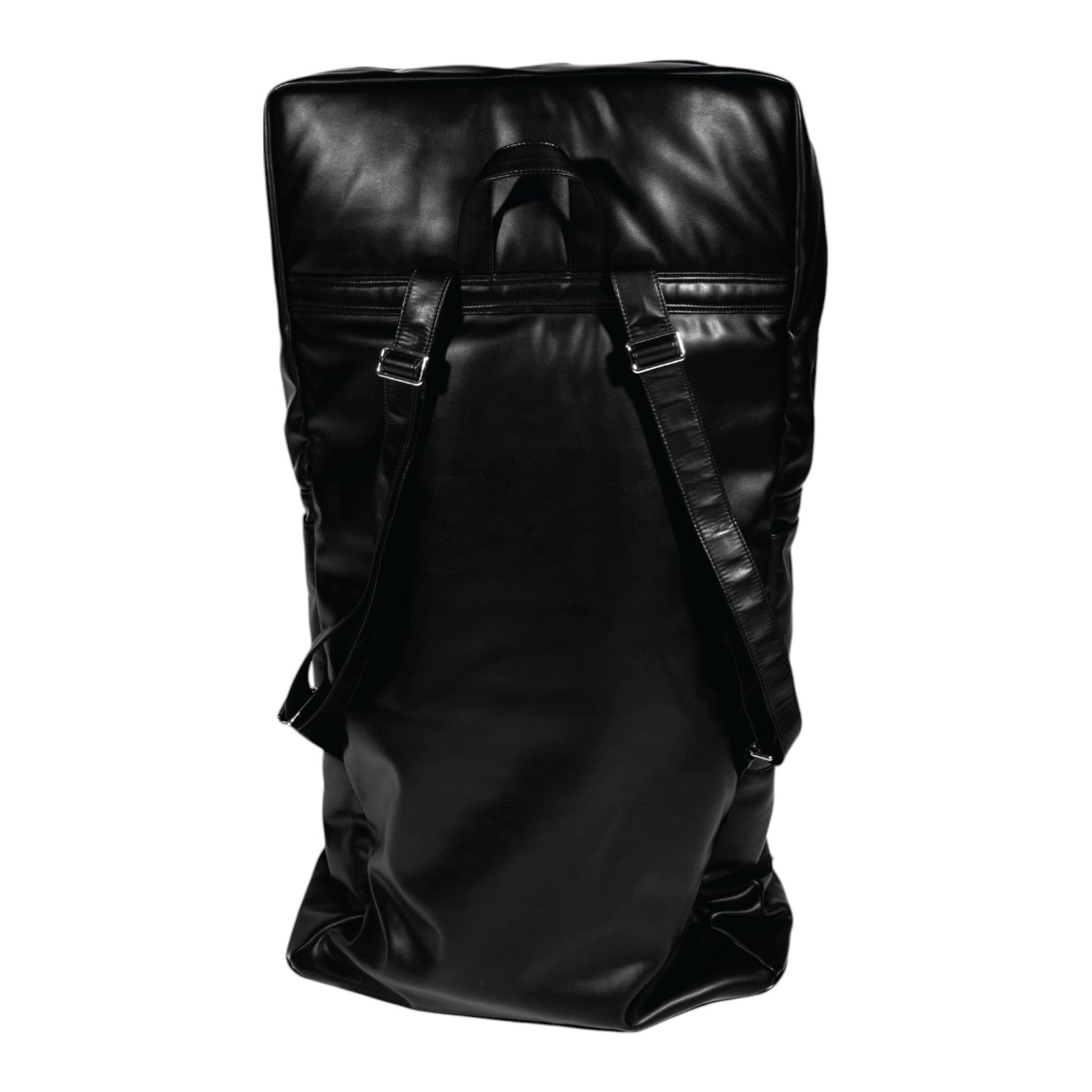 BL 1 OF 2 LEATHER MULTIFRAY JUMBO BAG