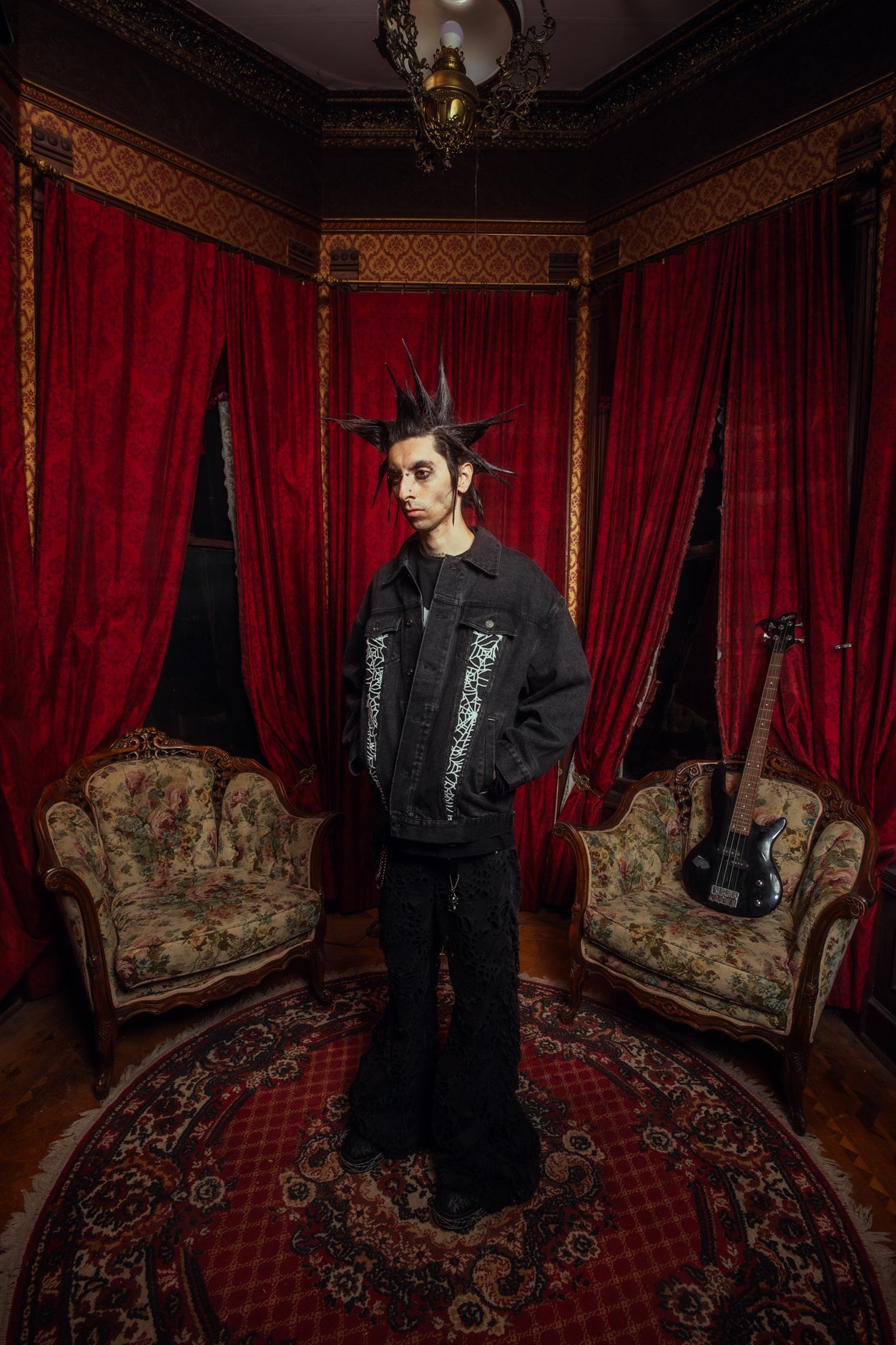 BL METAWEB DENIM JACKET