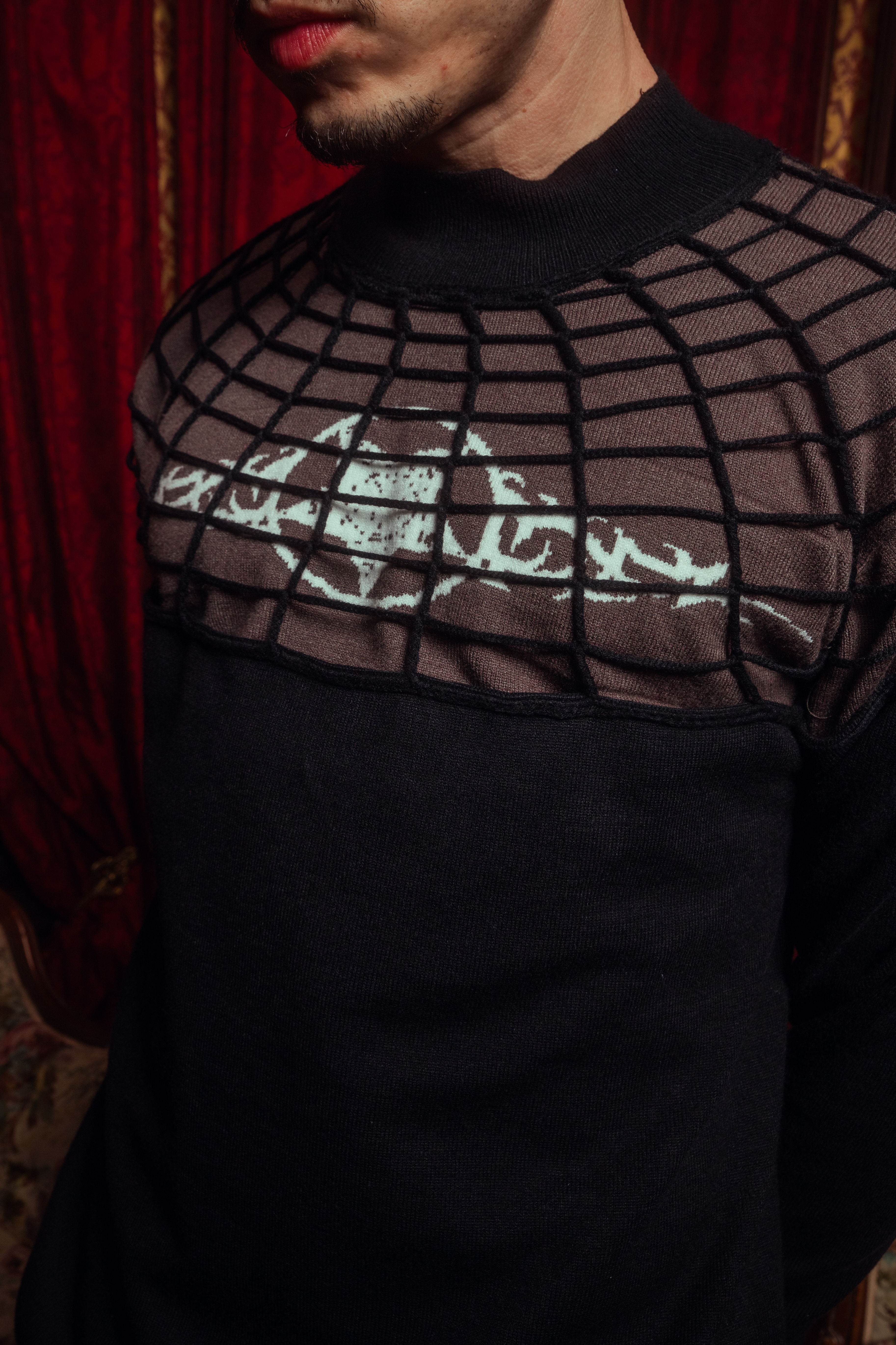 BL VICTORIAN HALF WEB LONG-SLEEVE