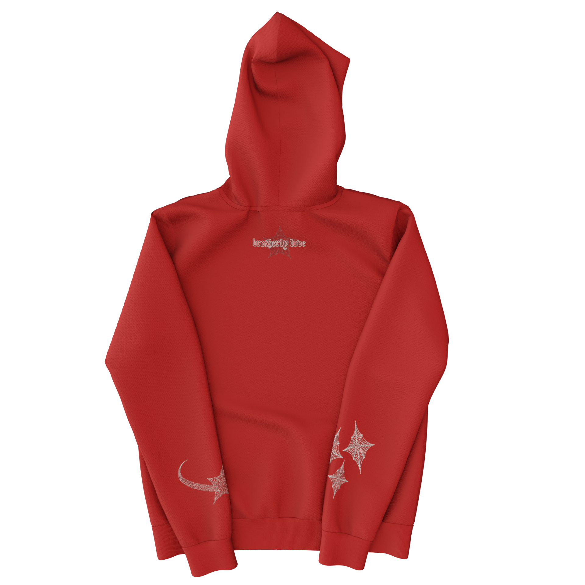BL WEBSTAR FULL ZIP HOODIE (RED/WHITE)